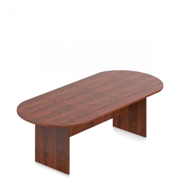 8ft racetrack conference table - Image 5