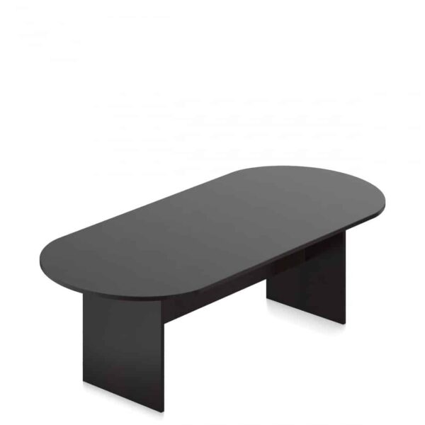 8ft racetrack conference table - Image 3