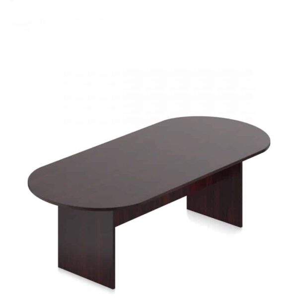 8ft racetrack conference table - Image 4