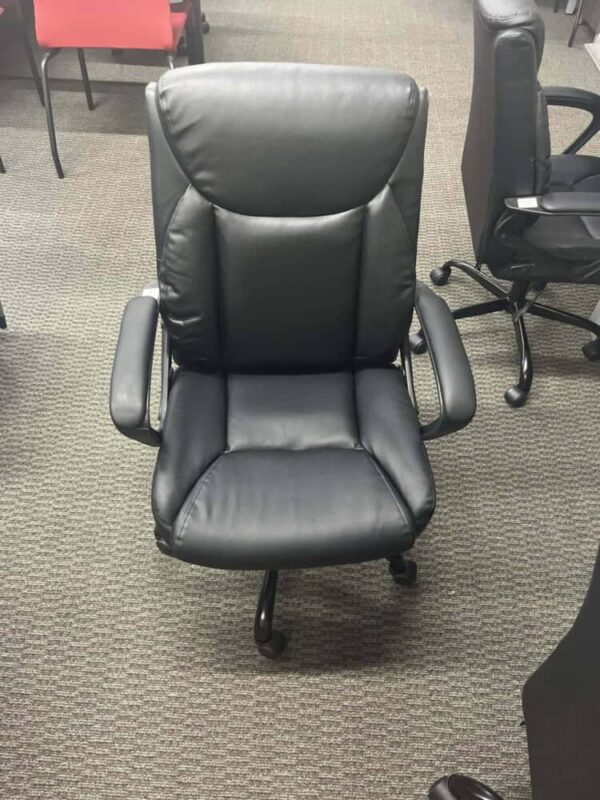 Black Leather Mid back - Image 2