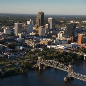 Little Rock, Arkansas skyline.