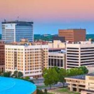 Wichita, Kansas city skyline